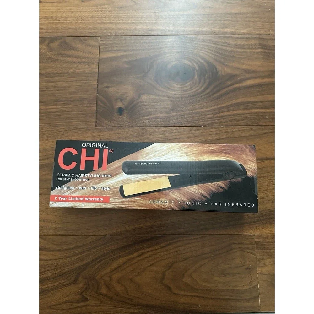 Chi Original Ceramic Hairstyling Iron For Silky Smooth Hair, New!